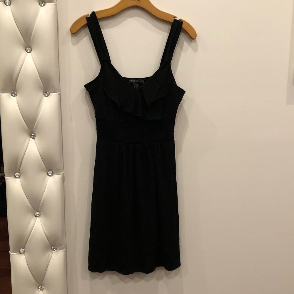 Black and white dress